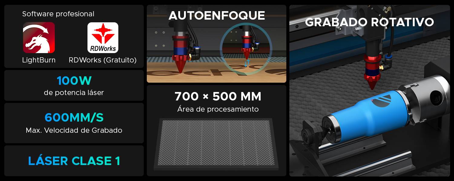 100w cortadora laser de precio bajo