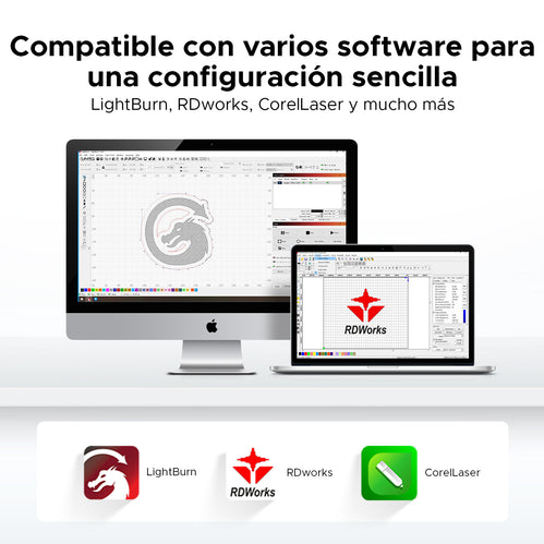 grabadora laser compatible con lighrburn