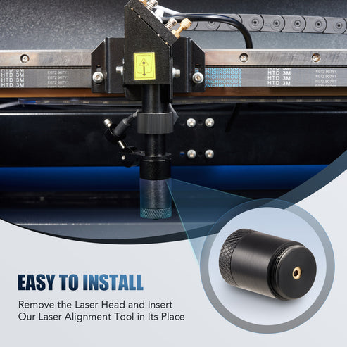 Dispositivo de Alineación Láser para Cortadora y Grabadora Láser CO2 con 50W-130W