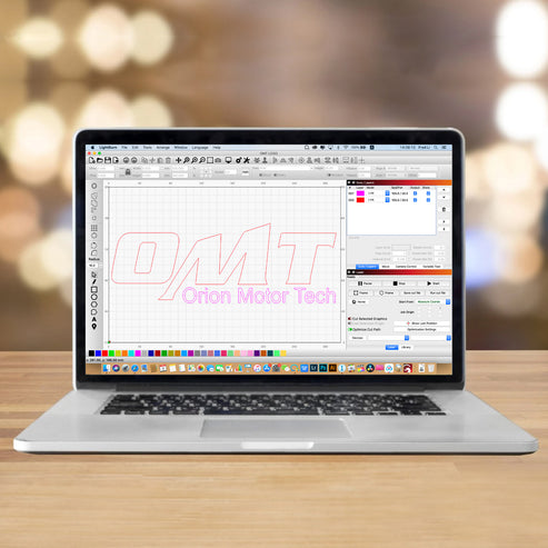Software LightBurn para 40W Grabadora Láser CO2 K40+: Windows y MacOS