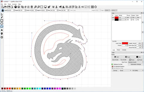 Omtech lasercutter