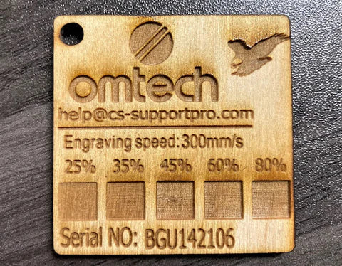 Omtech lasercutter